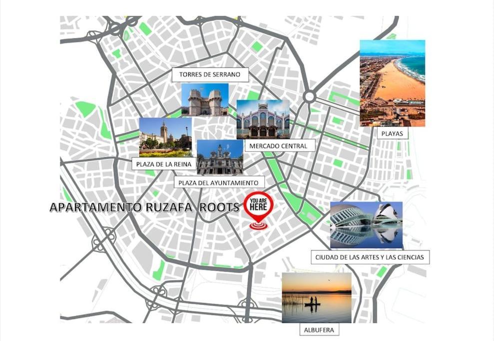 Apartment Ruzafa Roots, 12 Min To Centre, Smart Tv, Wine Βαλένθια Εξωτερικό φωτογραφία